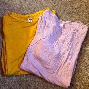 2 luxe super soft tshirts